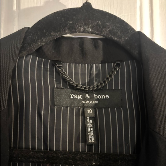 Rag & Bone black blazer single button - Picture 4 of 7